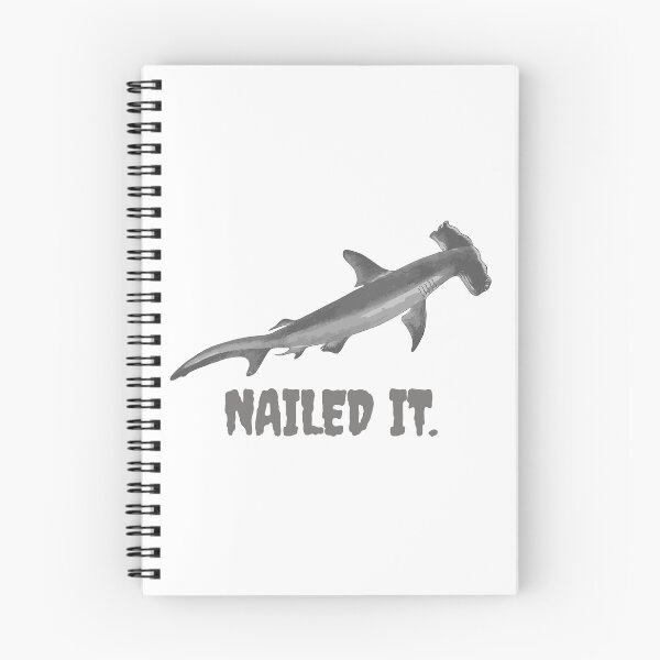 Item preview, Nailed It Hammerhead Shark designed and sold by aponwao.