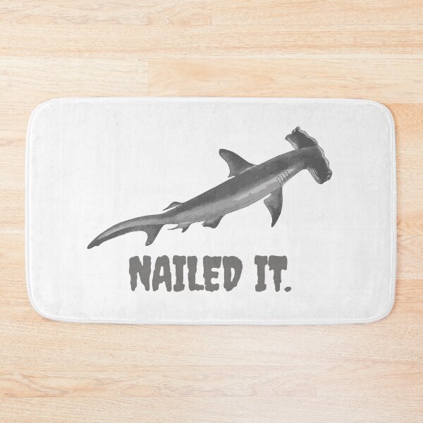 Item preview, Nailed It Hammerhead Shark designed and sold by aponwao.