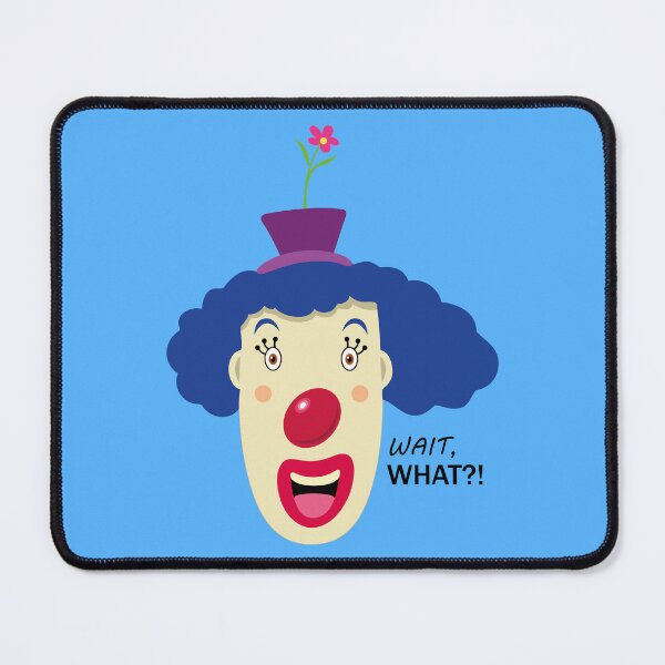Item preview, Funny and surprised clown designed and sold by abichuelaart.