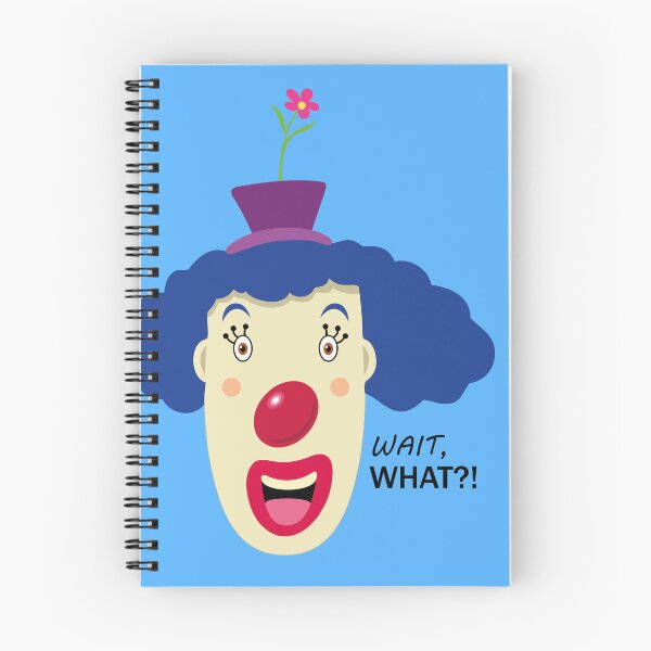 Item preview, Funny and surprised clown designed and sold by abichuelaart.