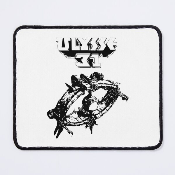 Item preview, 80S Nostalgia Ulysses Spaceship In Monochrome designed and sold by Abdallasalama55.