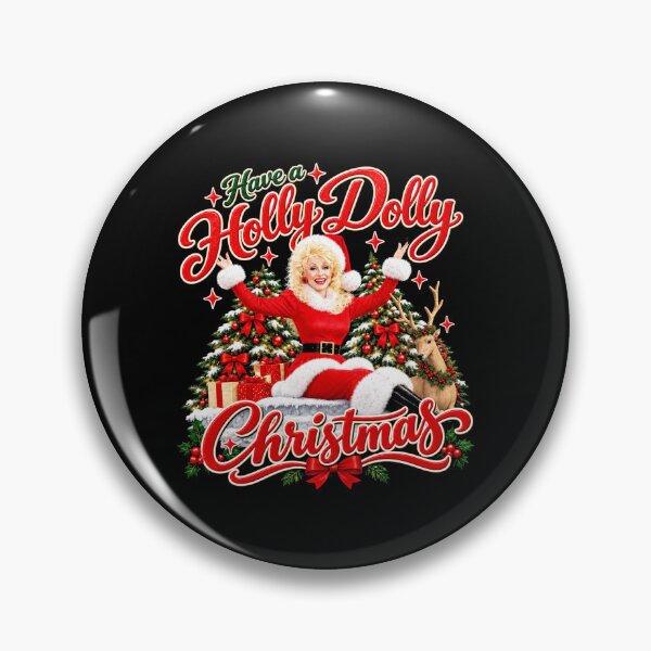 Item preview, Dolly Parton Christmas designed and sold by HorribleToybox.
