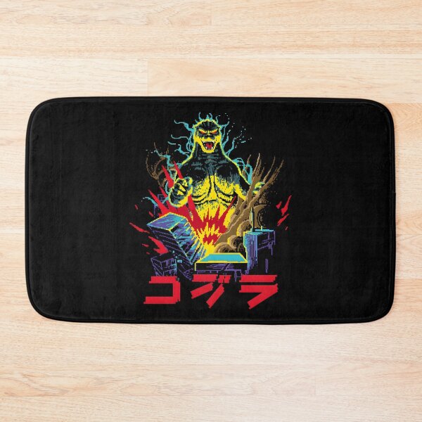 Item preview, Gojira Minus Zero 8 Bit Version Retro Monsters Vintage Fan Art designed and sold by NowakDreams.