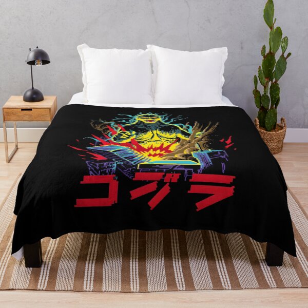 Item preview, Gojira Minus Zero 8 Bit Version Retro Monsters Vintage Fan Art designed and sold by NowakDreams.