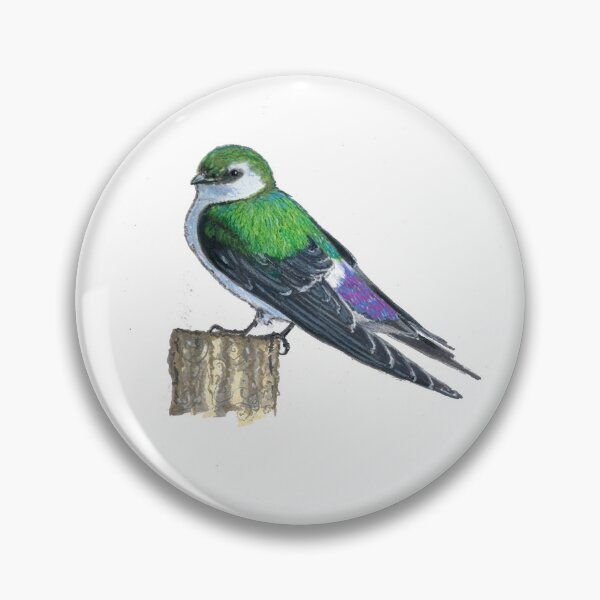 Item preview, Violet-green Swallow designed and sold by Laeton Designs.