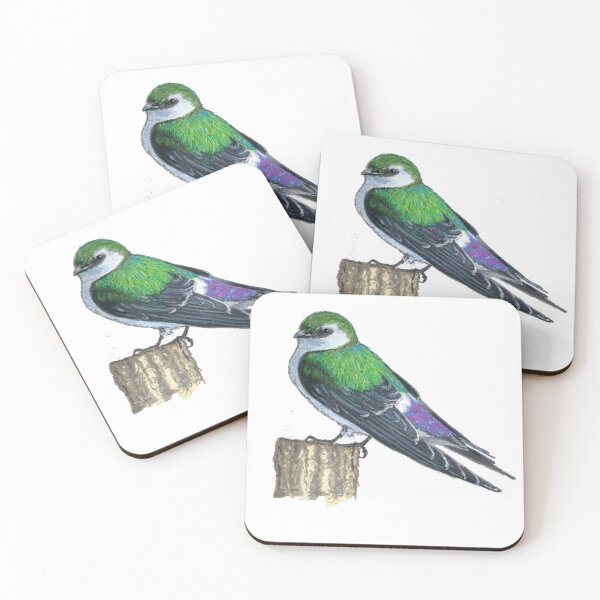 Item preview, Violet-green Swallow designed and sold by Laeton Designs.