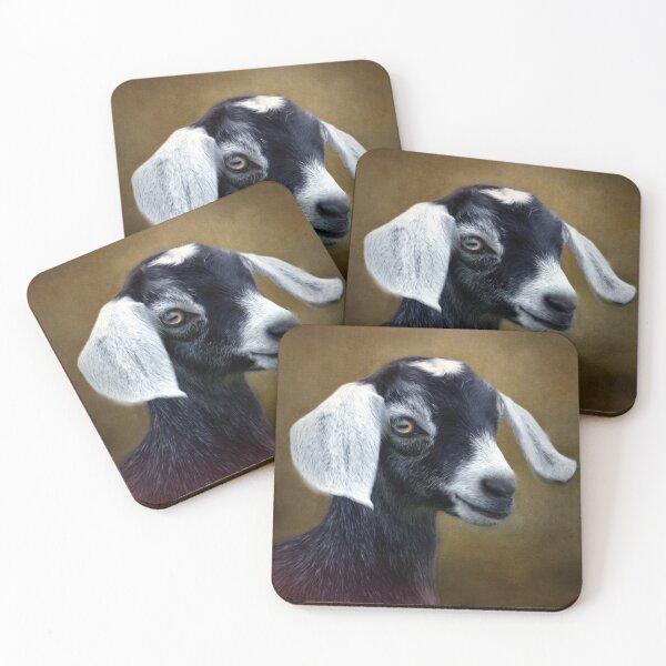Item preview, Goat with a Curious Expression designed and sold by Savannah Gibbs.