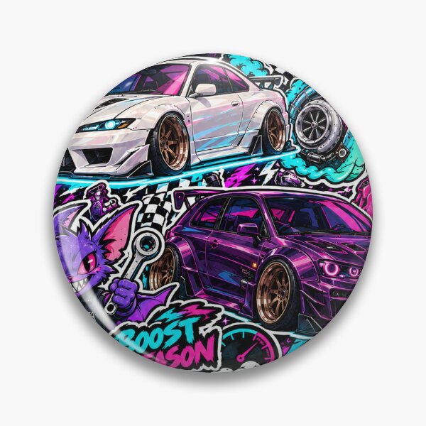 Item preview, Midnight Garage After Hours – Neon JDM Street Racing & Tuner Car designed and sold by Inked Legacy.