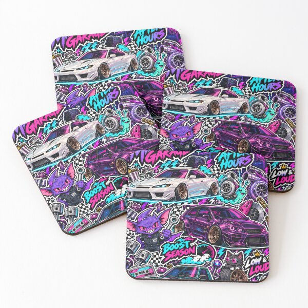 Item preview, Midnight Garage After Hours – Neon JDM Street Racing & Tuner Car designed and sold by Inked Legacy.