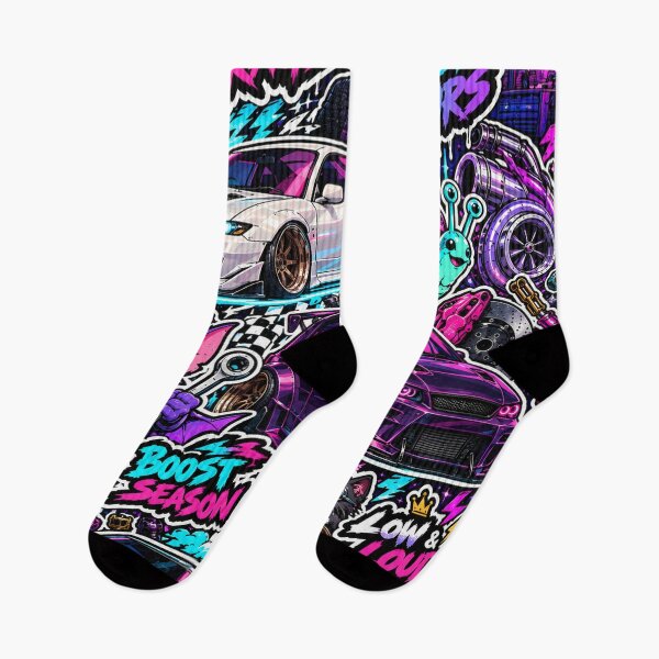 Item preview, Midnight Garage After Hours – Neon JDM Street Racing & Tuner Car designed and sold by Inked Legacy.