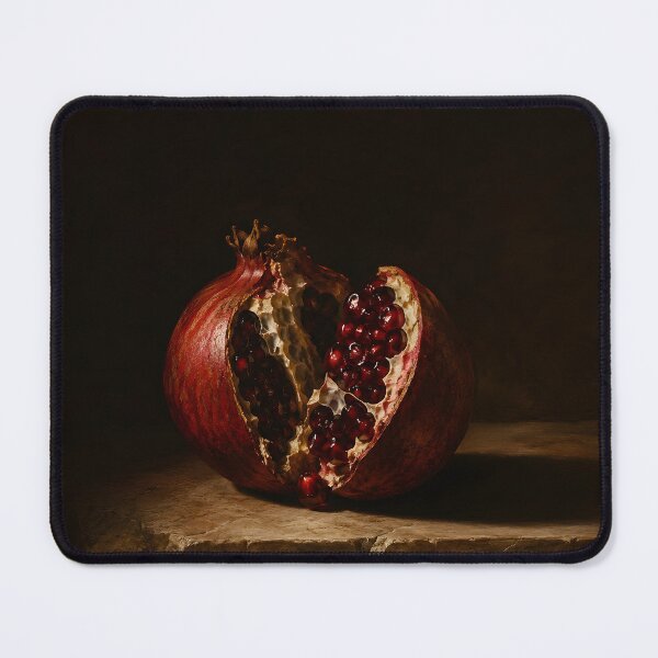 Item preview, Pomegranate Dark Still Life Fine Art designed and sold by GutyzDesignsES.
