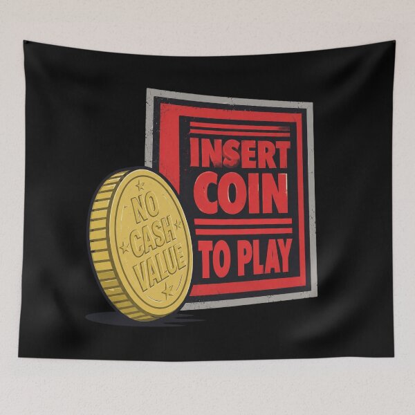 Item preview, Insert Coin Retro designed and sold by Nelson089Mullen.