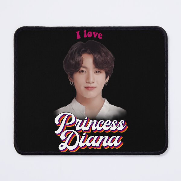 Item preview, Princess Diana Jungkook Kpop Retro Meme designed and sold by Claudya87.