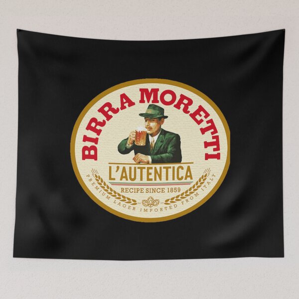 Item preview, Birra Moretti Logo designed and sold by QullArt.