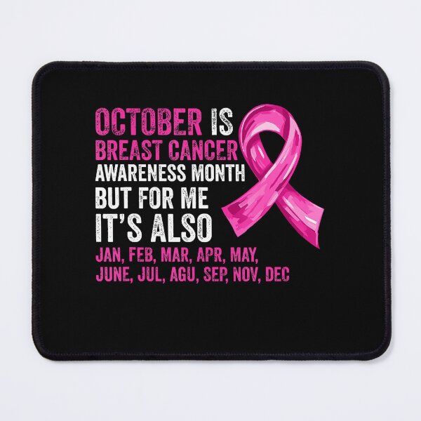 Item preview, October Breast Cancer Awareness All Year designed and sold by LouisaOReilly.