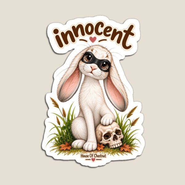 Item preview, Bunn Bunn Spooky Skull designed and sold by HouseOfChestnut.