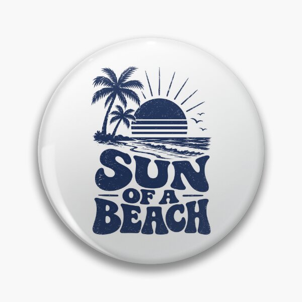 Item preview, Sun of a Beach Funny Retro Summer Design designed and sold by afOOli.