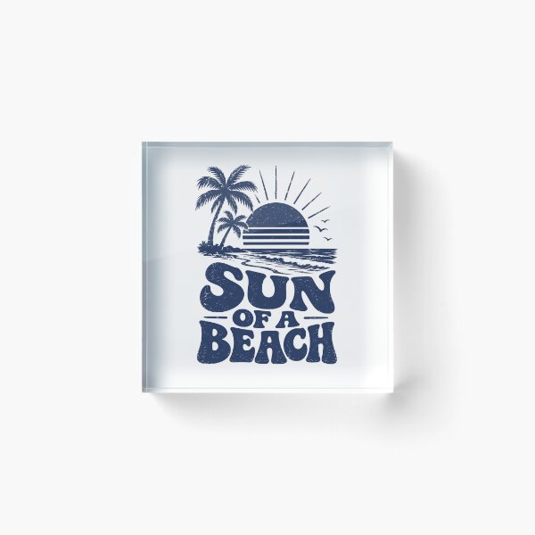 Item preview, Sun of a Beach Funny Retro Summer Design designed and sold by afOOli.