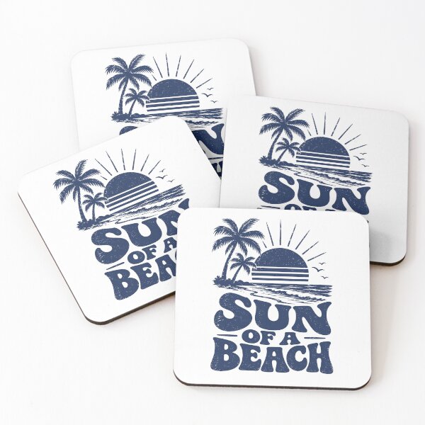 Item preview, Sun of a Beach Funny Retro Summer Design designed and sold by afOOli.
