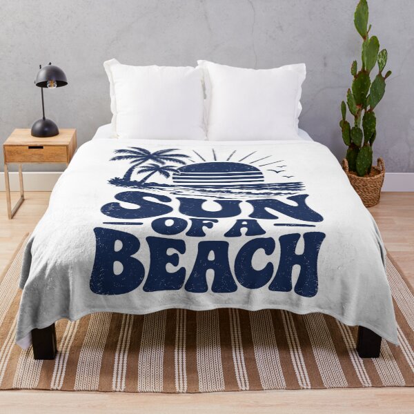 Item preview, Sun of a Beach Funny Retro Summer Design designed and sold by afOOli.