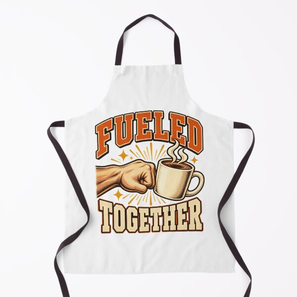 Item preview, Fueled Together Coffee Fist Bump Funny Morning Energy Caffeine Art designed and sold by ParkerDuerson.