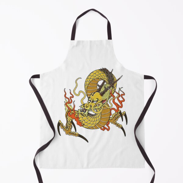 Item preview, Golden Dragon Traditional Eastern Fire Creature Graphic designed and sold by Bombstudios.