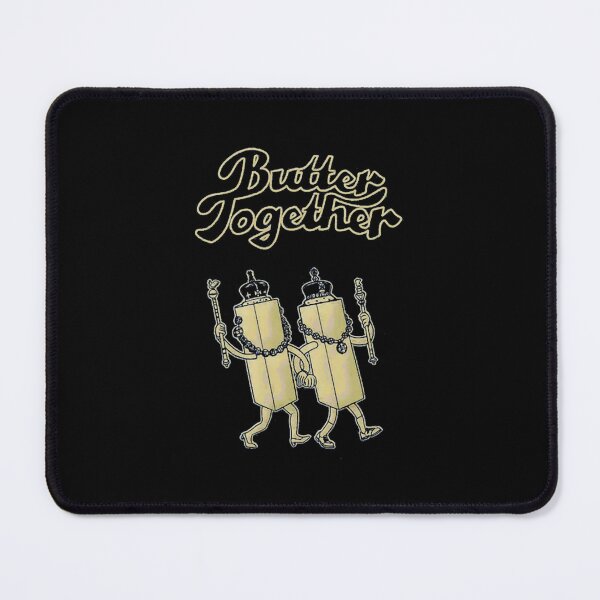 Item preview, Cute Cartoon Butter Sticks Walking Together Slogan designed and sold by fundingholding.