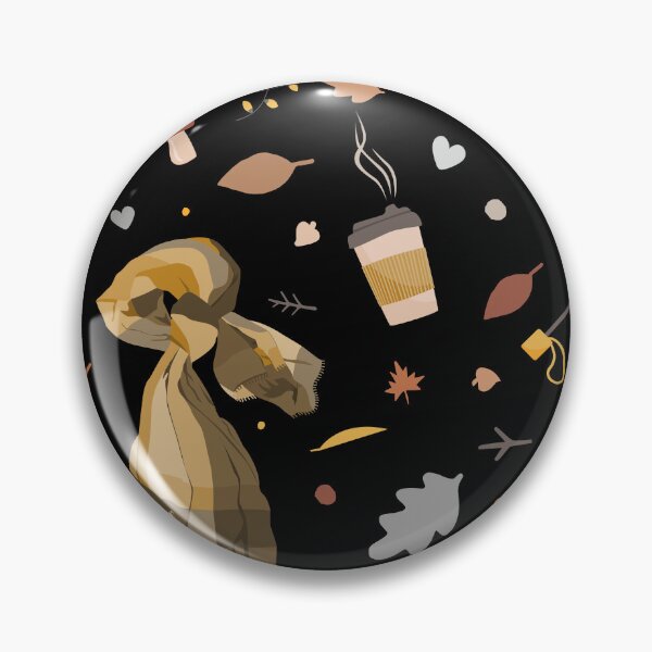 Item preview, Cozy Autumn Rainy Day Scarf Coffee Umbrella Pattern designed and sold by FestivityFinds.