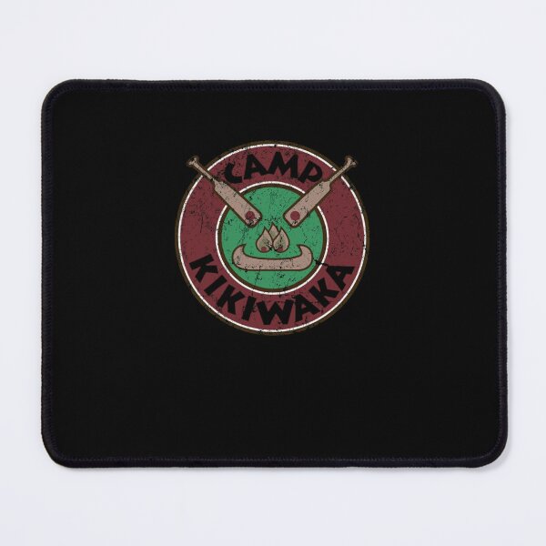 Item preview, Distressed Retro Summer Camp Fire Canoe Badge designed and sold by fundingholding.