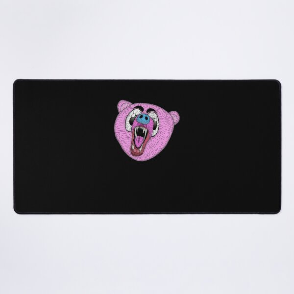 Item preview, Edgy Screaming Pink Bear Streetwear Graphic Art designed and sold by fundingholding.