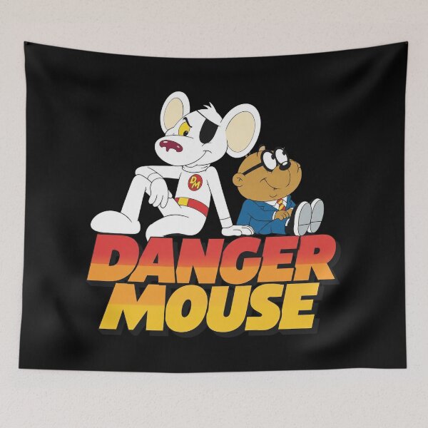 Item preview, Danger Mouse Retro Cartoon designed and sold by tkingrober.