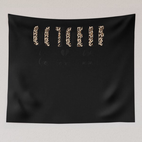 Item preview, October Is My Birthday Whole Month Leopard Print designed and sold by LouisaOReilly.