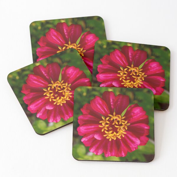 Item preview, Dark Pink Zinnia designed and sold by PhotoArtbyGrace.