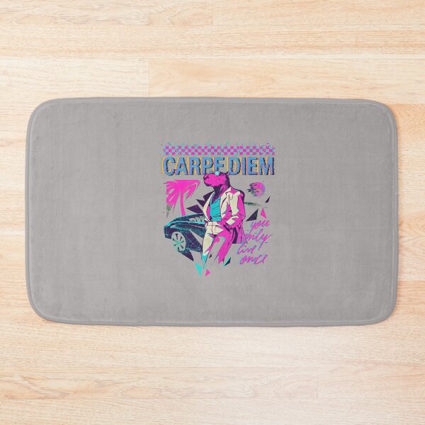 Item preview, Capydiem Synthwave Capybara Retro Sunset Car-44 designed and sold by AnjaIsense.
