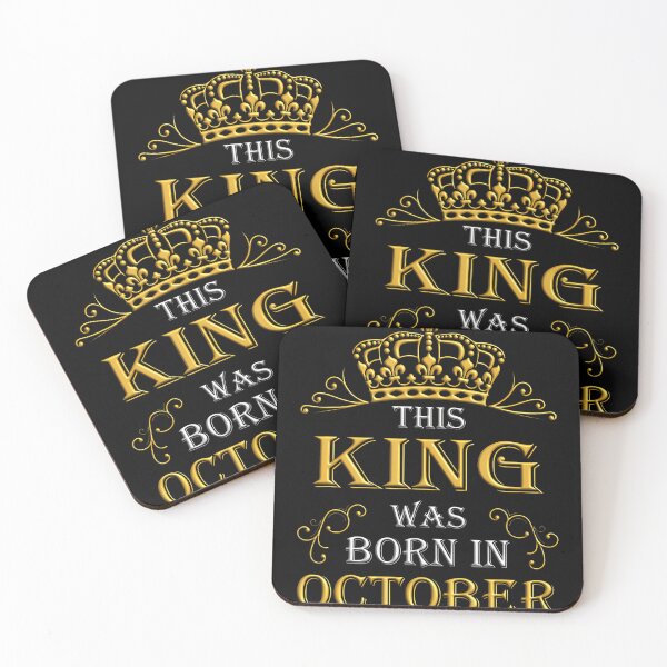 Item preview, October King Born In October Birthday Celebration designed and sold by LouisaOReilly.