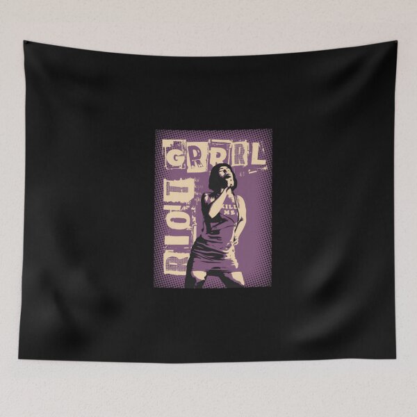 Item preview, Riot Grrrl Vintage Feminist Punk Rock Graphic designed and sold by HSMGallery.