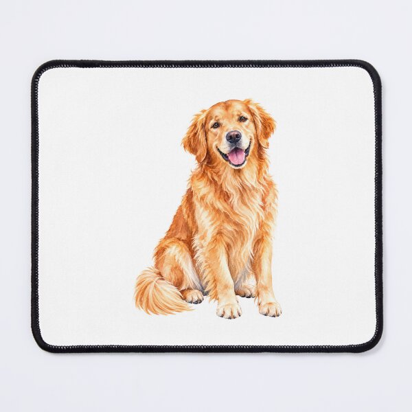 Item preview, Golden Retriever Dog Watercolor designed and sold by BackgroundND.