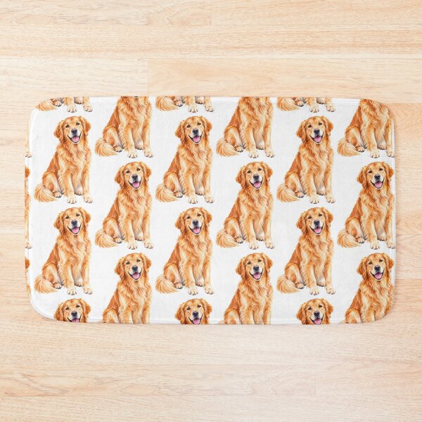 Item preview, Golden Retriever Dog Watercolor  designed and sold by BackgroundND.