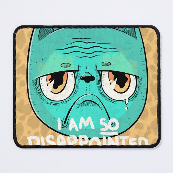 Item preview, I Am So Disappointed In You Funny Grumpy Cat Art designed and sold by DRP-art.