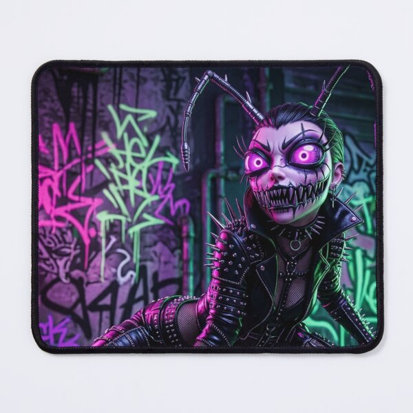 Item preview, Cyberpunk Insectoid Creature in Alley designed and sold by kiwiartyfarty.