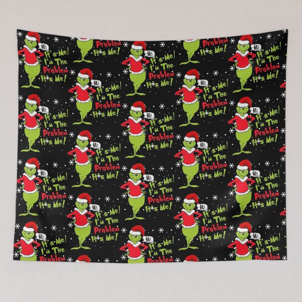 Item preview, The Grinch Its Me Im The Problem Its Me Funny Christmas designed and sold by Dodelestar.