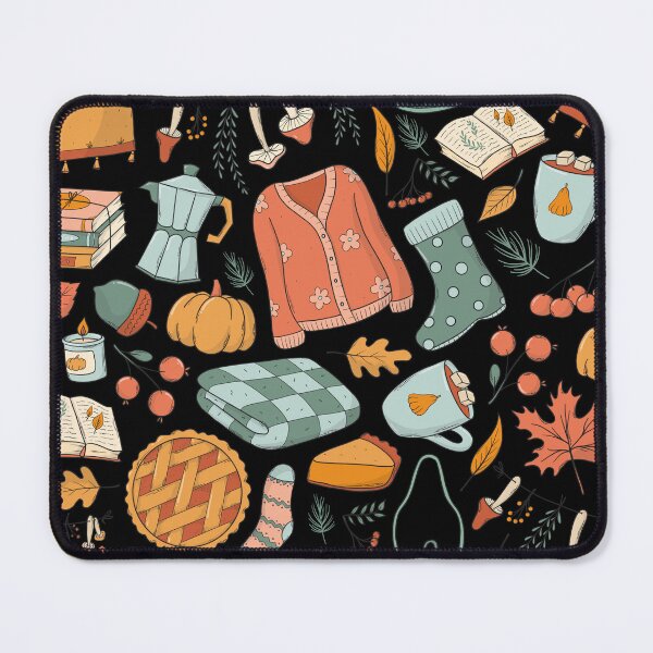 Item preview, Cozy Hygge Fall Autumn Cardigan Pie Pumpkin Pattern designed and sold by FestivityFinds.