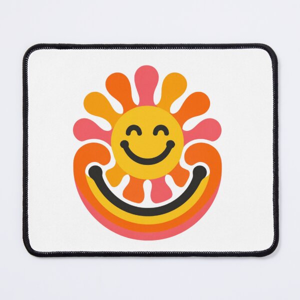 Item preview, Cute Retro Smiling Sun Vintage Aesthetic Design designed and sold by OumaAL.
