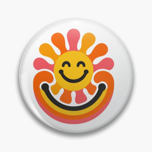Item preview, Cute Retro Smiling Sun Vintage Aesthetic Design designed and sold by OumaAL.