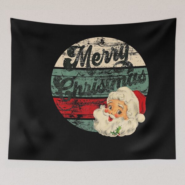 Item preview, Vintage Santa Claus Merry Christmas Face designed and sold by stershopepie.