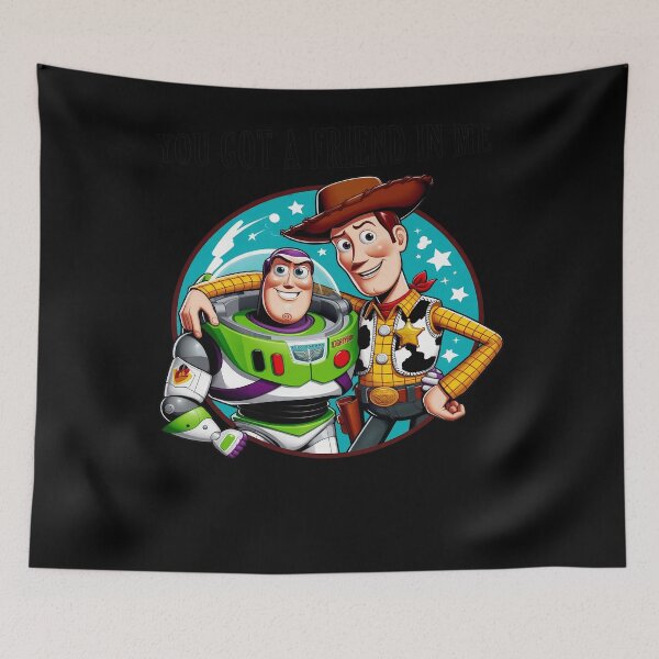 Item preview, You Got A Friend In Me Woody Buzz Story designed and sold by TwolipfweddyTM.