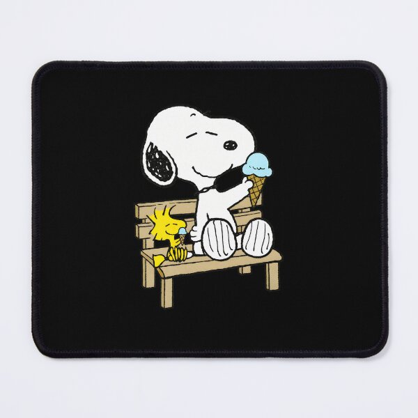 Item preview, Snoopy and Woodstock Summer Ice Cream Bench designed and sold by LittleMamastore.