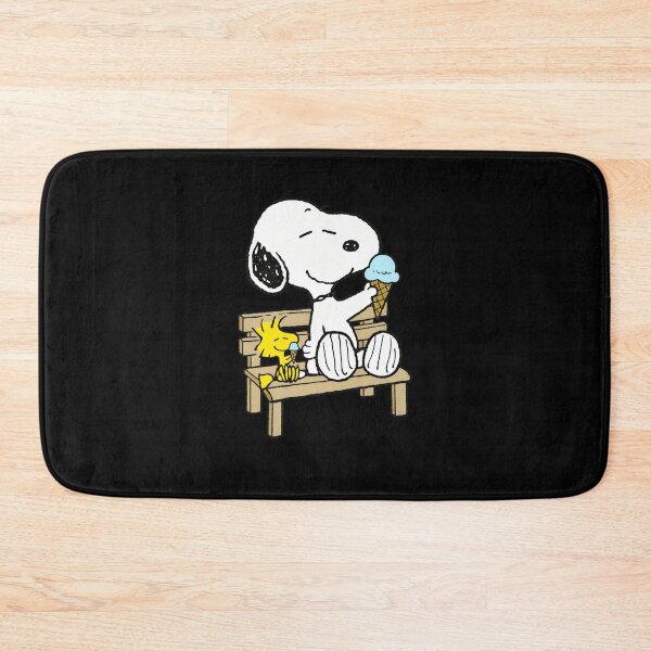 Item preview, Snoopy and Woodstock Summer Ice Cream Bench designed and sold by LittleMamastore.