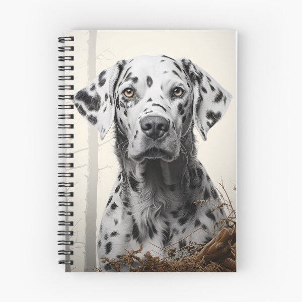 Item preview, Dalmatian Dog Black and White Detailed Portrait designed and sold by GutyzDesignsES.
