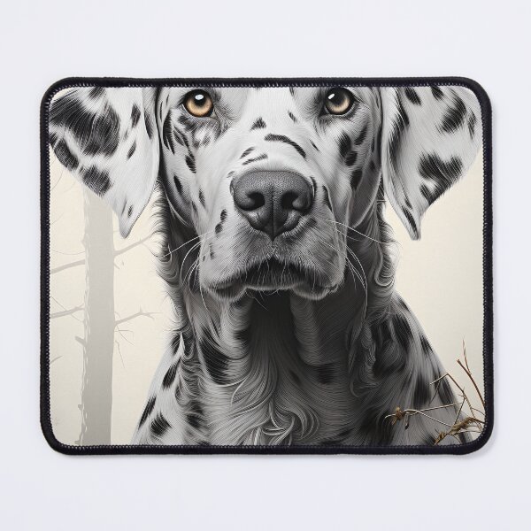 Item preview, Dalmatian Dog Black and White Detailed Portrait designed and sold by GutyzDesignsES.
